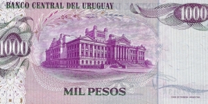 Banknote from Uruguay