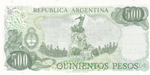 Banknote from Argentina