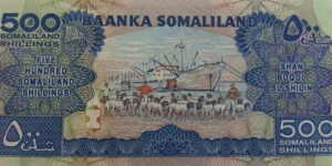 Banknote from Somalia