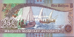 Banknote from Maldives