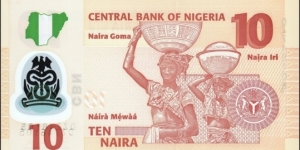 Banknote from Nigeria