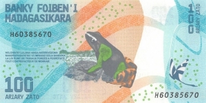 Banknote from Madagascar