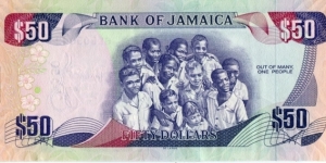 Banknote from Jamaica