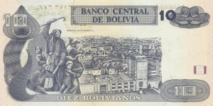 Banknote from Bolivia