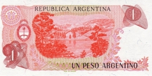 Banknote from Argentina