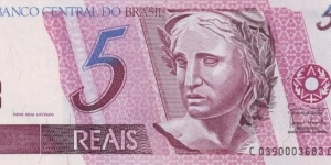 5 R$ - Brazilian real Banknote