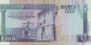 Banknote from Malta