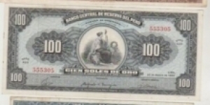 Reserve Bank of Peru Sol de Oro 1960