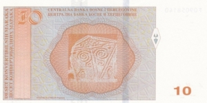 Banknote from Bosnia