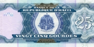 Banknote from Haiti