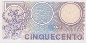 Banknote from Italy