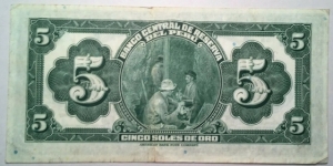 Banknote from Peru