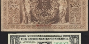 Banknote from Germany