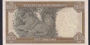 Banknote from Rhodesia