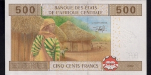 Banknote from Chad