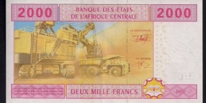 Banknote from Chad