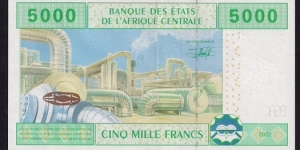 Banknote from Chad