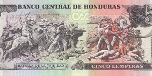 Banknote from Honduras