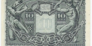 Banknote from Italy