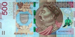 Poland 500 Złotych Banknote