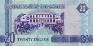 Banknote from Gambia