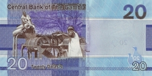 Banknote from Gambia