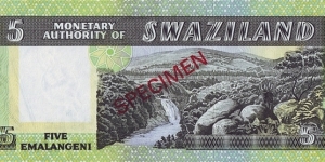 Banknote from Swaziland