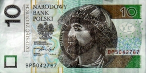 Poland 10 złotych
 Banknote