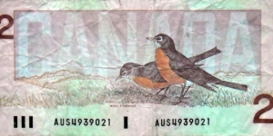 Banknote from Canada