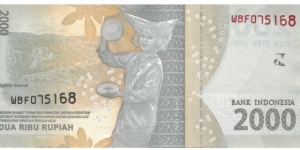 Banknote from Indonesia