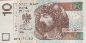 Poland 10 Złotych 
BP 4878262 Banknote