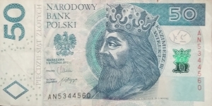 Poland 50 Złotych
AN 5344560 Banknote