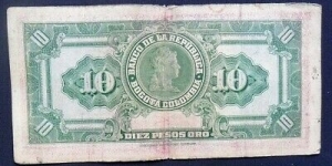 Banknote from Colombia