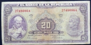 BANKNOTE-COLOMBIA-20-PESOS-1963-EL-BANCO-DE-LA-REPUBLICA-SERIEE-DD-274-USA-SELL thumbnail 1
BANKNOTE-COLOMBIA-20-PESOS-1963-EL-BANCO-DE-LA-REPUBLICA-SERIEE-DD-274-USA-SELL thumbnail 2
Have one to sell? Sell now- Have one to sell?
BANKNOTE COLOMBIA 20 PESOS 1963 EL BANCO DE LA REPUBLICA SERIEE DD
FOR SALE Banknote