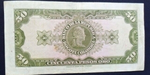 Banknote from Colombia