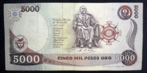 Banknote from Colombia