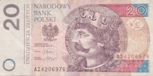 Poland 20 Złotych
AI 4206976 Banknote