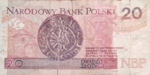 Banknote from Poland