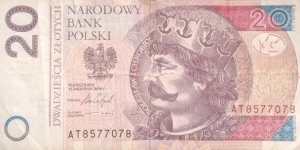 Poland 20 Złotych
AT 8577078 Banknote