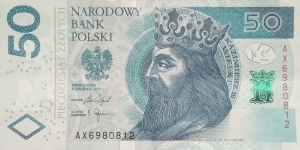 Poland 50 Złotych
AX 6980812 Banknote