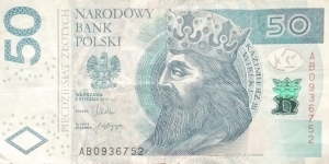 Poland 50 Złotych
AB 0936752 Banknote