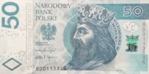 Poland 50 Złotych
BD 0113315 Banknote