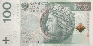 Poland 100 Złotych
DX 9280349 Banknote