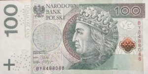 Poland 100 złotych
BY 8488088 Banknote