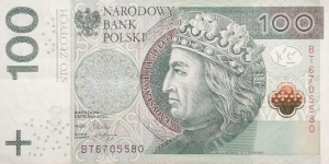 Poland 100 Złotych
BT 6705580 Banknote