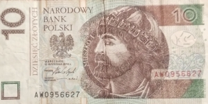 Poland 10 Złotych
AW 0956627 Banknote
