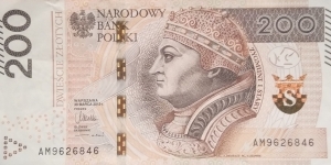 Poland 200 Złotych
AM 9626846 Banknote