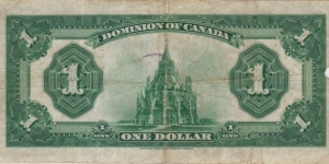 Banknote from Canada