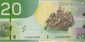 Banknote from Canada