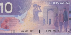 Banknote from Canada